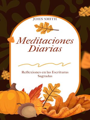 cover image of Meditaciones Diarias